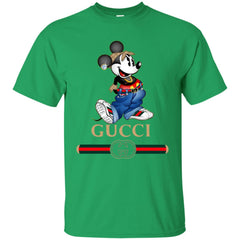 Gucci T-shirt Mouse Mickey Cartoon T-shirt Men Cotton T-Shirt Men Cotton T-Shirt - parenttees